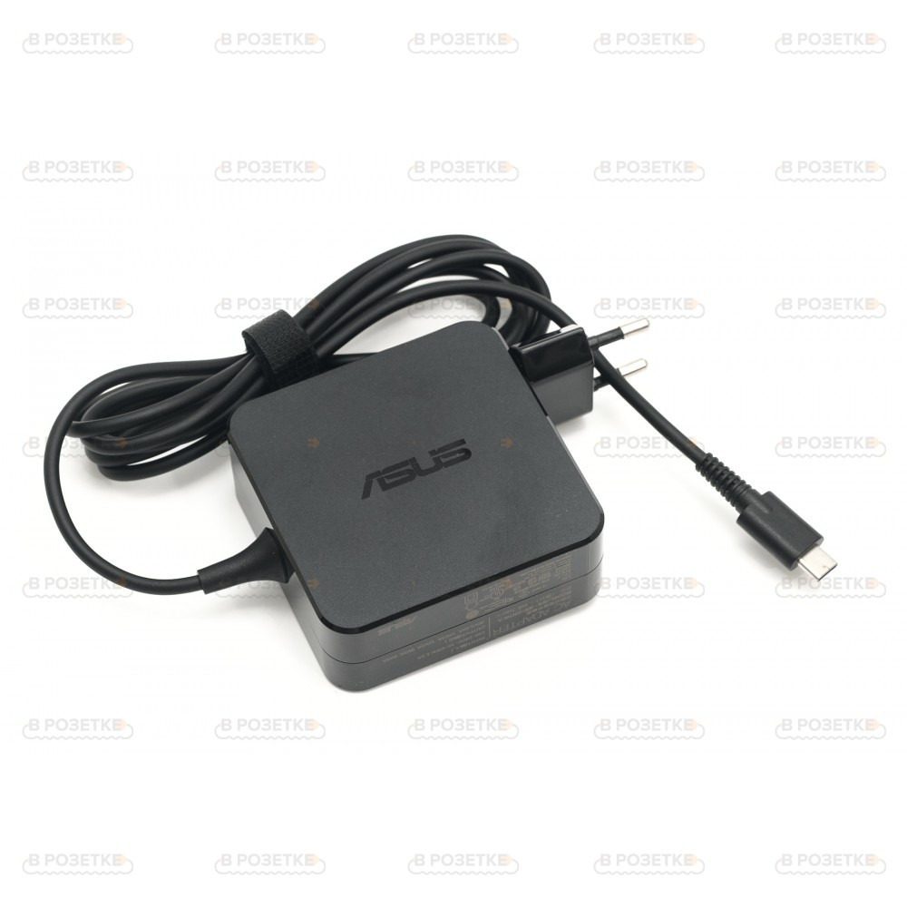 Блок питания (зарядка) для ноутбука Asus USB Type-C 65W